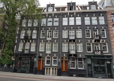 Hotel Weber in de Marnixstraat Amsterdam